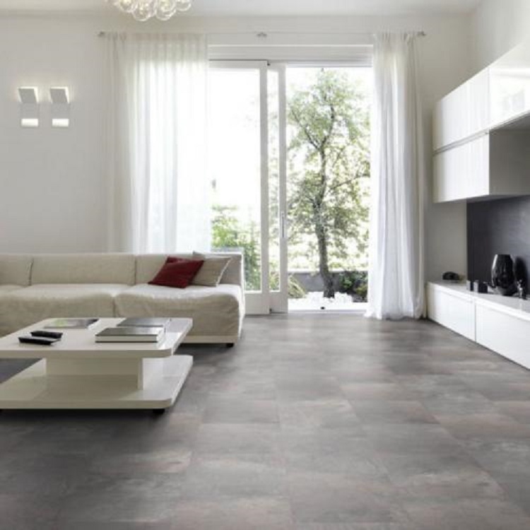 66,27m2 Waterbestendig tegel laminaat Cement Screed Taupe 28pak = €790 - Afbeelding 3