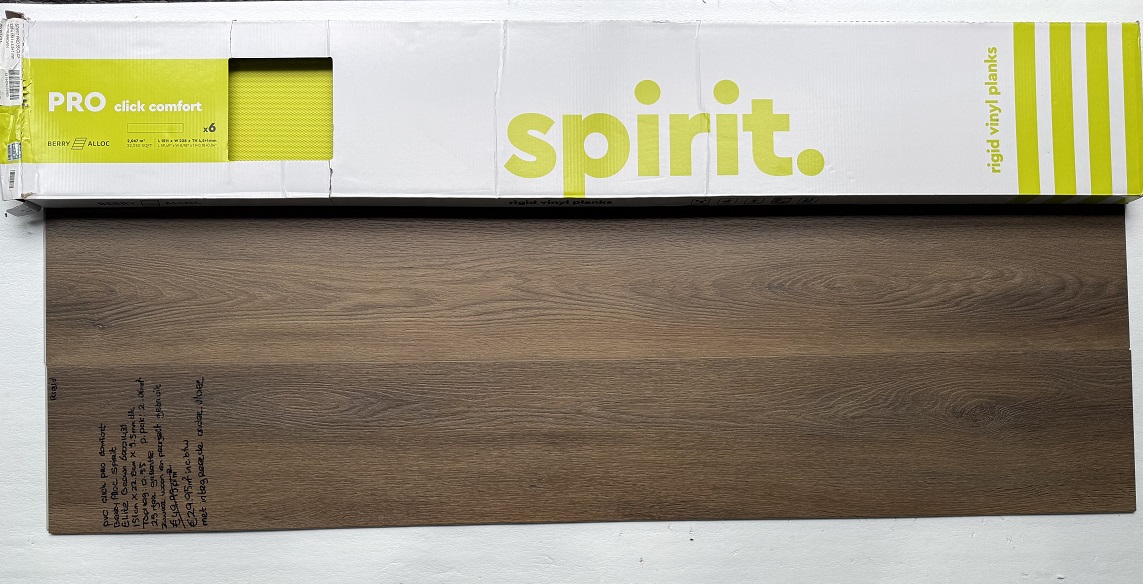 Pvc click Spirit Elite Brown met integreerde ondervloer €29,95m2 - Afbeelding 7